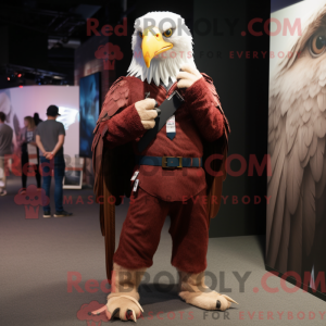 Maroon Bald Eagle...