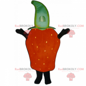 Mascote morango - Redbrokoly.com