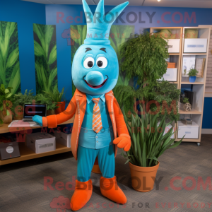 Turkis gulerod maskot...