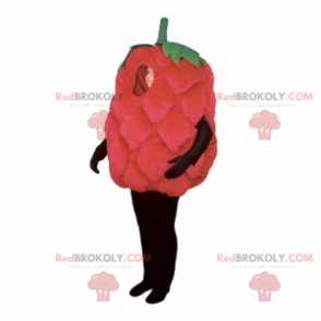 Hindbær maskot - Redbrokoly.com