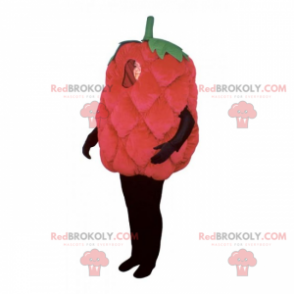 Mascote da framboesa - Redbrokoly.com