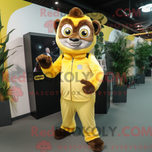 Zitronengelber Lemur...