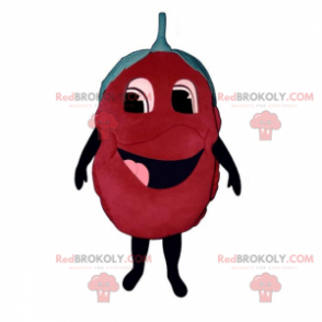 Usměvavý malinový maskot - Redbrokoly.com