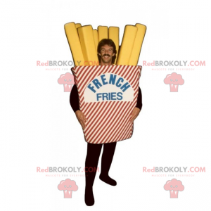 Mascotte de frites - Redbrokoly.com
