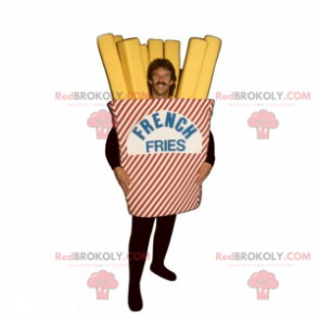 Mascotte di patatine fritte - Redbrokoly.com