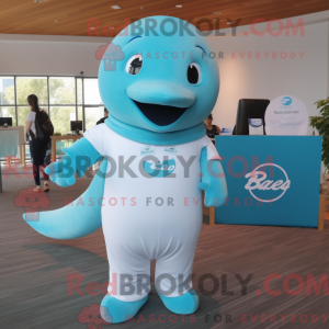 Teal Beluga Whale...