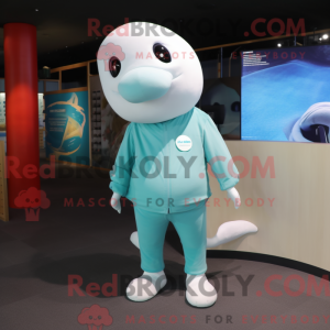 Teal Beluga Whale...