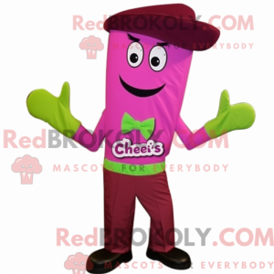 Magenta selleri maskot...