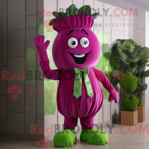Disfraz de mascota Magenta...