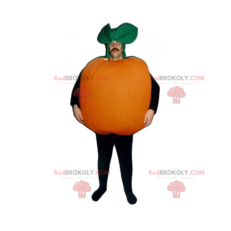 Fruit mascot - Orange - Redbrokoly.com