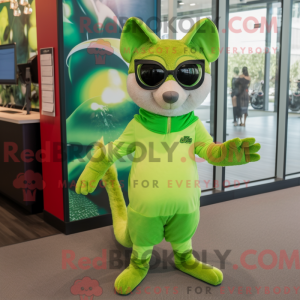 Lime Green Flying Squirrel...