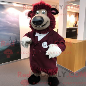Maroon Suffolk Sheep...