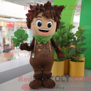 Disfraz de mascota Brown...