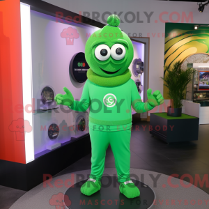 Green Spaghetti mascot...