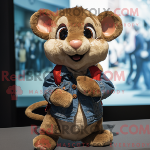 Costume mascotte de Loir...