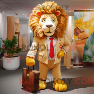 Tamer Lion-maskotdraktfigur...