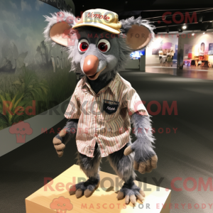 Disfraz de mascota Aye-Aye...