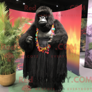 Gorilla-Maskottchen-Kostüm...