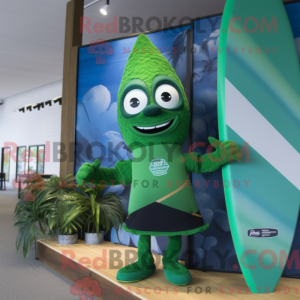 Forest Green Surfboard...