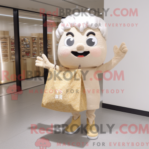 Beige Fried Rice mascot...