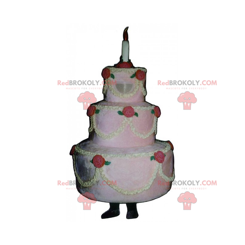 Mascota de pastel de boda - Redbrokoly.com