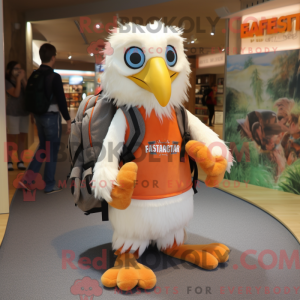 Peach Haast S Eagle-maskot...