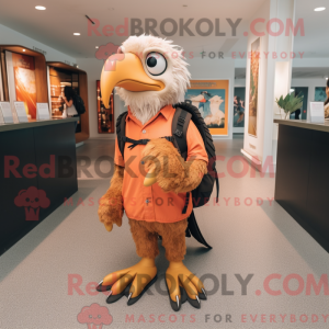 Peach Haast S Eagle-maskot...