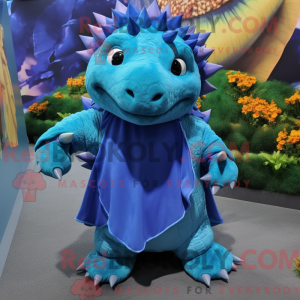 Blå Ankylosaurus...