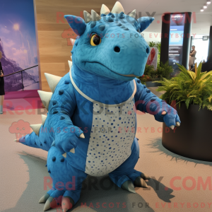 Blå Ankylosaurus...