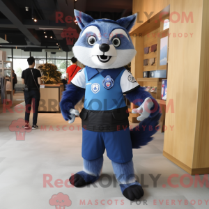 Blue Raccoon...