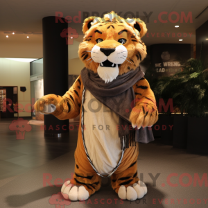 Personaggio mascotte tigre...