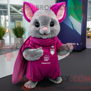 Disfraz de mascota Magenta...