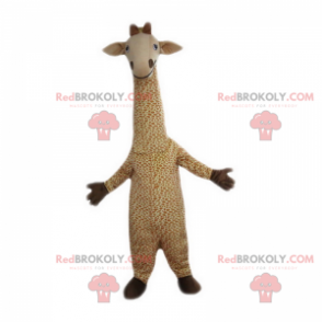 Mascota jirafa sonriente - Redbrokoly.com