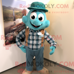 Postava maskota Teal...