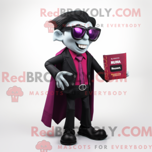 Magenta vampyrmaskot...