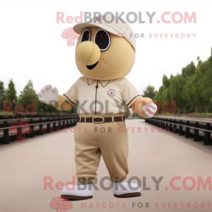 Costume mascotte de boule...