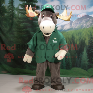 Máscara Forest Green Moose...