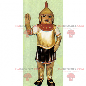 Mascote gladiador - Redbrokoly.com