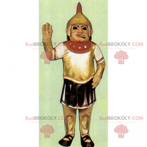 Mascotte de gladiateur - Redbrokoly.com