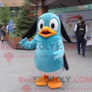 Disfraz de mascota pingüino...