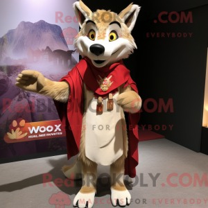 Costume de mascotte de loup...