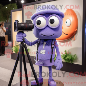 Lavender Camera Maskottchen...