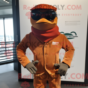 Rust But maskot drakt...