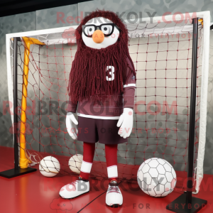 Maroon Volleyball Net...