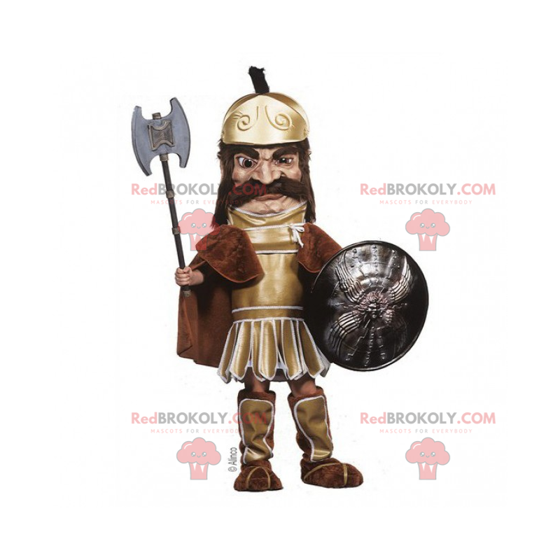 Mascota de gladiador romano - Redbrokoly.com