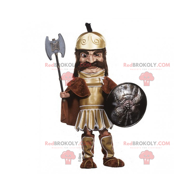 Romersk gladiator maskot - Redbrokoly.com Romersk gladiator maskot - Redbrokoly.com