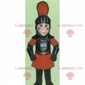 Glimlachende gladiatormascotte - Redbrokoly.com