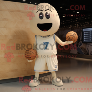 Beige Basketball Ball...