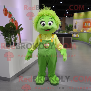 Disfraz de mascota de Lime...