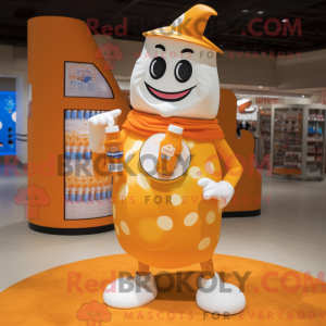 Maskotdraktfigure Orange...